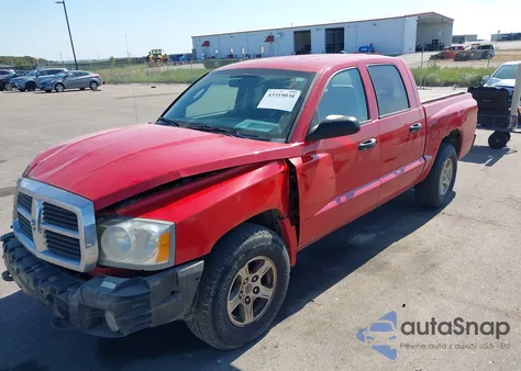 2005 Dodge Dakota Slt z USA, uszkodzony, nr VIN 1D7HW48N05S250364